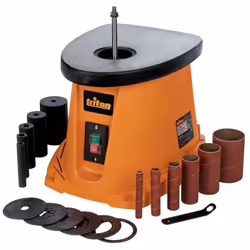 Ponceuse à cylindre oscillant 450 W facile d'utilisation et efficace pour le ponçage des arcs, des courbes ou des formes irré ...