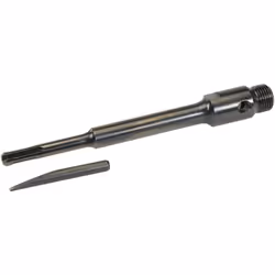 De 200 mm de longueur, ce porte trépans est adapté aux trépans 1/2" BSP en carbure de tungstène ainsi qu'aux trépans diamanté ...