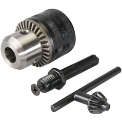 Silverline - Mandrin a cle, cle et adaptateur sds plus - kit 3 pièces