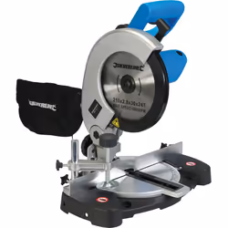 Scie avec un moteur puissant de 1 400 W et une lame TCT de précision de 210 mm à 24 dents. machine maniable pour effectuer de ...