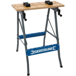 Etabli portable de menuisier de chantier robuste et leger - charge 100 kg