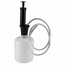 Appareil conçu et fabriqué pour une évacuation rapide et la vidange des huiles, du carburant, etc... Conçu aussi pour l'évacu ...