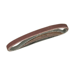 Silverline - Paquet de 5 bandes abrasives ponceuses etroites pour lime electrique 13x457 mm