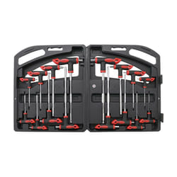 Bgs Technic - 16 tournevis poignees cles males en t - torx/resistorx t10/t50 - 6 pans 2/10 mm