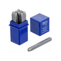 Bgs Technic - Chiffres a frapper pro 4 mm - 9 pcs
