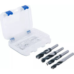 Bgs Technic - Coffret bgs de 4 forets a metaux hss 14 à 20 mm - queue reduite à 13 mm