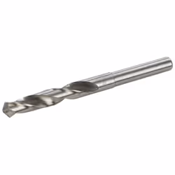 Foret en acier rapide HSS. Mèche à queue réduite à 12,5 mm pour être utilisée avec les mandrins standards de 13 mm. Revêtemen ...