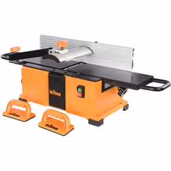 Description générale Dégauchisseuse TRITON puissante de 1 100 W, facile d'utilisation grâce au guide en aluminium extrudé inc ...