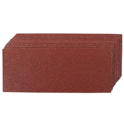 Silverline - 10 feuilles de poncage abrasives 1/3 pincees 93 x 230 mm - grain 60