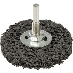 Silverline - Roue de decapage sur tige abrasive pour multi materiaux ø 75 mm