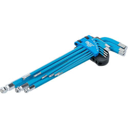 Bgs Technic - Jeu de 9 cles males btr 6 pans cotes imperiale us harley americaine