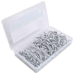 Asta - Coffret de 400 rivets pop alu assortis de 3.2 à 4.8 mm