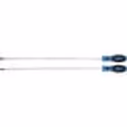 Tournevis - BGS TECHNIC - Lot de 2 - Extra-longs 450 mm - Plat et Cruciforme - Poignées anti-dérapantes