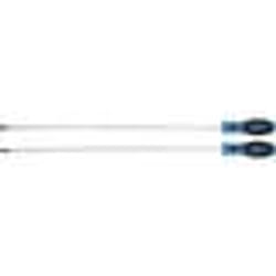 Tournevis - BGS TECHNIC - Lot de 2 - Extra-longs 450 mm - Plat et Cruciforme - Poignées anti-dérapantes