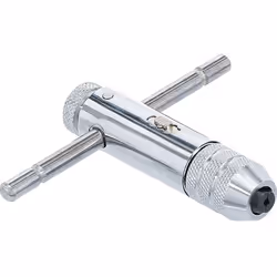 Porte taraud de 80 mm avec poignée coulissante de qualité BGS Technic. Caractéristiques techniques : pour tarauds : M3 - M10  ...