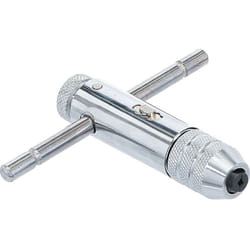Porte taraud standard a cliquet de m3 à m 10 80 mm tourne gauche