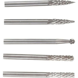 Jeu de fraises hss extra courtes pour outils de type dremel ou proxxon