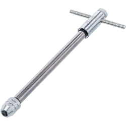 Bgs Technic - Porte taraud tourne-gauche extra long 255 mm a cliquet de m3 à m 10