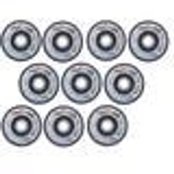 Disques à lamelles - BGS - Ø 115 mm - Alesage 22 mm - Grain 60 - Lot de 10