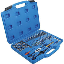 Coffret jeu de tarauds et filieres cotes aux pouces americaines anglaises