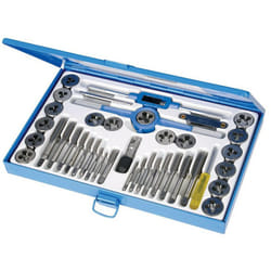 Coffret tarauds filieres expert m3, m3.5, m4, m5, m6, m7, m8, m10, m12 40 pieces