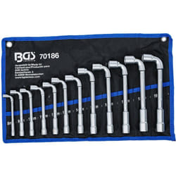 Bgs Technic - Pochette jeu 12 cles a pipe 6 pans de 8 a 19 bgs tres belle qualite pro