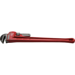 Cle a griffe 600 mm 24 pouces de plombier stillson bgs pro serre tube 1 main