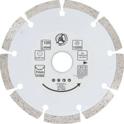Bgs Technic - Disque ø125 mm diamant a tronconner, beton pierre materiaux bgs segments