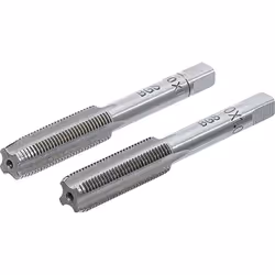 Description générale Lot de 2 tarauds M10 x 1.00 mm de qualité BGS, fabriqués en acier au carbone (gcr15), idéaux pour le fil ...