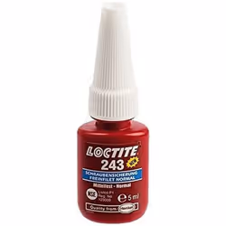 LOCTITE 243 bleu - 5 ml - Blocage universel et amovible. Scelle et sécurise les écrous, vis, boulons et goujons, afin de prév ...