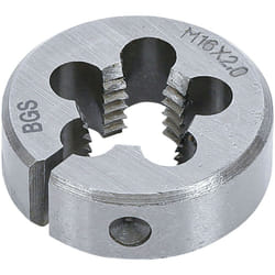 Bgs Technic - Filiere m16 x 2.00 x 38 metrique pas standard de 16 x 200 cage de 38.1 mm