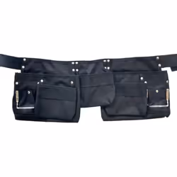 Ceinture sacoche de 15 poches porte outils. En nylon balistique léger résistant à la déchirure et aux taches. 15 poches perme ...