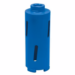 Trépan diamanté de Ø 65 mm, hauteur de 150 mm, filetage femelle 1/2 BSP pour un usage intensif. Scie trépan diamantée haute p ...