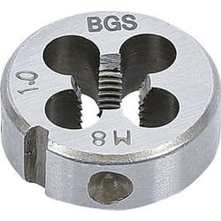 Bgs Technic - Filiere m8 x 1.00 x 25 metrique pas standard de 8 x 100 cage de 25.4 mm