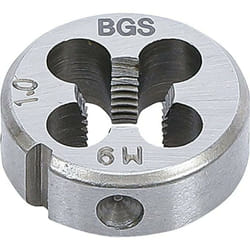 Bgs Technic - Filiere m9 x 1.00 x 25 metrique pas standard de 9 x 100 cage de 25.4 mm
