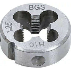 Bgs Technic - Filiere m10 x 1.25 x 25 metrique pas standard de 10 x 125 cage de 25.4 mm