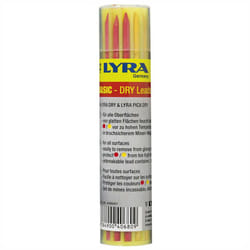 Lyra - Lot de 12 mines graphite couleurs pour nos porte mines dry profi