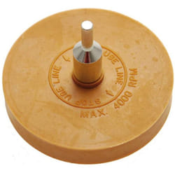 Disque gomme en caoutchouc pour decoller enlever les adhesifs