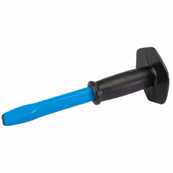 Pour les travaux de démollition, de taille et de rectification des matériaux de maçonnerie. Burin plat 25 x 250 mm avec pare- ...