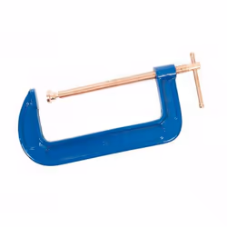 Avec un garrot de serrage pour un usage facile, et un patin orientable pour le serrage des pièces de formes irrégulières. Fil ...