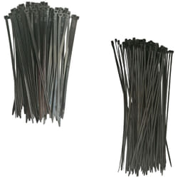 Sans Marque - Lot 200 colliers rilsan attache fils serre cables grands de 320x4.5 à 360x7.5mm