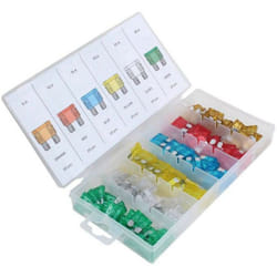 Asta - Jeu de 120 fusibles standards autos a lamelles de 5 à 30 a