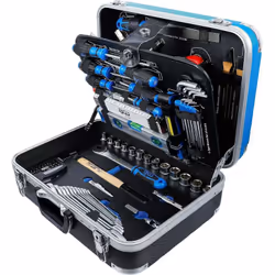 Caisse à outils pour sanitaires - 95 pièces Pour des interventions optimales dans le domaine des installations sanitaires. Ce ...