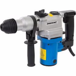 MARTEAU PERFORATEUR BURINEUR SDS PLUS - 850 W. Modes perceuse, perceuse à percussion et burinage avec stop de rotation. Mandr ...