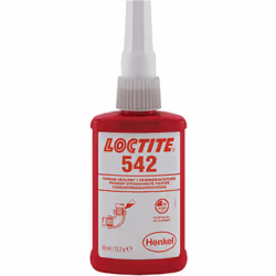 LOCTITE 542 - Pour les raccords filetés à pas fins dans les circuits hydrauliques et pneumatiques et les raccords de petit di ...
