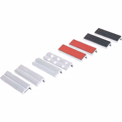Mâchoires aimantées pour étau en aluminium 100 mm. Maintien sûr grâce aux aimants intégrés. Pour un serrage ménageant. Confec ...