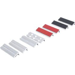 Bgs Technic - Jeu de mors de protection pour etau aluminium 100 mm - 8 pièces
