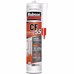 Rubson CF55 silicone coupe feu est un élastomère silicone monocomposant, neutre (type alcoxy), sans odeur, prêt à l'emploi - ...