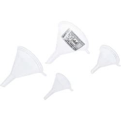 Jeu d entonnoirs Ø 55 - 125 mm - 4 pieces en plastique alimentaire