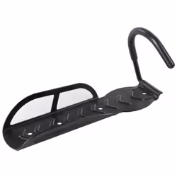 Support vélo mural en acier embouti robuste. Spécialement conçu pour accrocher un vélo verticalement permettant un gain de pl ...